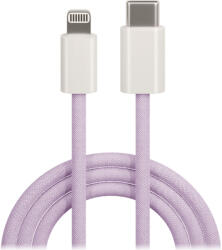 Maxlife MXUC-06 Type-C - Lightning kábel 20W 1m - lila