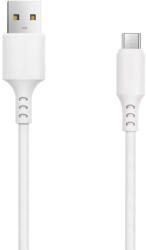 Setty USB-A - microUSB kábel 1 m 2A - fehér