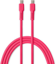 Colorum CK60-CC-02 Type-C - Type-C kábel 3A 1.8m - magenta