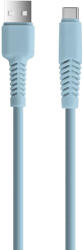 Setty KSA-C-1.523 USB-A - Type-C kábel 2.1A 1.5m - kék