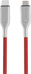 Forever Core Ultra Fast MFi Type-C - Lightning kábel 2.4A PD 1.5m - piros