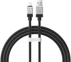 Baseus CoolPlay USB-A - Lightning kábel 2.4A 1m - fekete