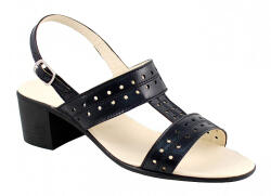 Mvs - Ciucaleti Sandale dama casual din piele naturala - Talia Negru S7NBOX