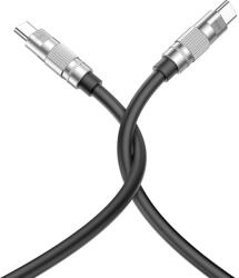 XO NB-Q228B Type-C - Type-C kábel 60W 1.2m - fekete