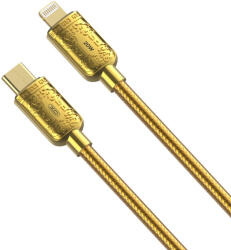 XO NB-Q217A Type-C - Lightning kábel 20W PD 1m - arany színű