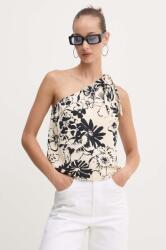 Abercrombie & Fitch top bézs, mintás, KI140-4326 - bézs M