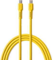 Colorum CK60-CC-05 Type-C - Type-C kábel 3A 1.8m - sárga