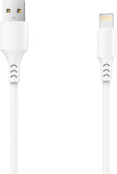 Setty KSA-L-1.5210 USB-A - Lightning kábel 2A 1m - fehér