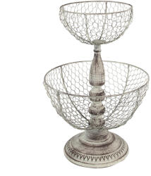 Clayre & Eef Fructiera fier bej 30x44 cm (6Y5412) Tava