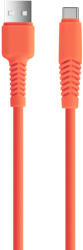 Setty KSA-C-1.5210 USB-A - Type-C kábel 2.1A 1.5m - narancssárga