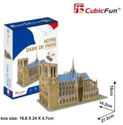 CubicFun Notre Dame 3D puzzle (NTTD-CUBICFC242)