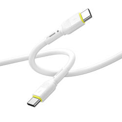 WIWU Wi-C034 Speed Type-C - Type-C kábel 60W 1.2m - fehér