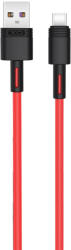 XO NB-Q166 USB-A - Type-C kábel 5A 1m - piros