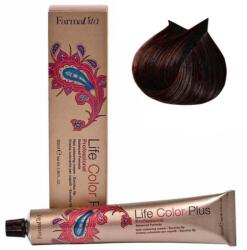  Vopsea de păr permanentă Farmavita Life Color Plus 4.5 Medium Brown Auburn, 100 ml
