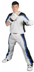 Top Ten Tricou Kickboxing Mesh , aprobat WAKO, Top Ten, Alb-Albastru, XL (1625-19190)
