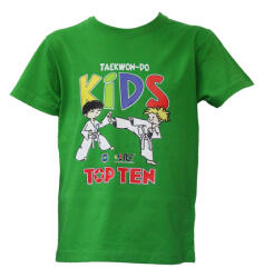 Top Ten Tricou , œITF KIDS, , aprobat ITF, Top Ten, Verde, 152cm (1404-5152)