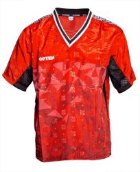 Top Ten Tricou cu guler in V, Prism , Top Ten, Rosu, S (1627-4160)