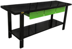 Jbm Masa de lucru cu 3 sertare, 2000 x 640 x 865mm, JBM 51738 (JBM-51738)