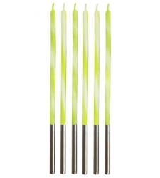 Javoli Zöld Candy Lime Green tortagyertya, gyertya szett 6 db-os (MLG171297)