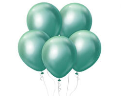 Javoli Platinum Green, Zöld léggömb, lufi 7 db-os 12 inch (30 cm) (MLG127805)