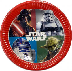 Javoli Star Wars Dark Force papírtányér 8 db-os 20 cm (PNN87602)