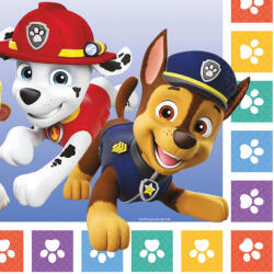 Javoli Mancs Őrjárat Color Paws szalvéta 16 db-os 33x33 cm FSC (DPA9914237)