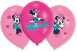  Disney Minnie Smile léggömb, lufi 6 db-os 11 inch (27, 5cm) (DPA999239)