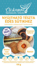 Paleolit Éléskamra Éléskamra Nyújtható tészta édes sütikhez CH csökkentett lisztkeverék 185g (Paleo) - ezmegazshop