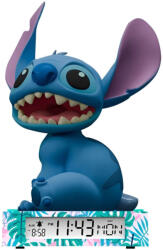 Javoli Disney Lilo és Stitch, A csillagkutya Smile 3D éjszakai lámpa és ébresztőóra (EWA3055LAS)
