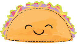Javoli Taco Smile fólia lufi 83 cm (DPA3848801)