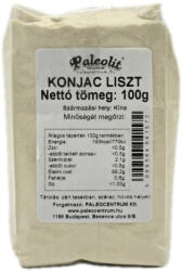 Paleolit Konjac liszt 100g 120-200 mesh glükomannán tartalom min 90% (5999564041572)