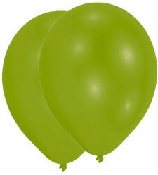Javoli Zöld Lime Green léggömb, lufi 25 db-os 11 inch (27, 5 cm) (DPA9904924)