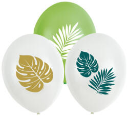 Javoli Key West Leaf léggömb, lufi 6 db-os 11 inch (27, 5 cm) (DPA9913807)