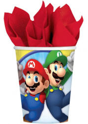Javoli Super Mario Mushroom World papír pohár 8 db-os 250 ml (DPA990153766)