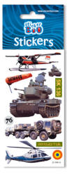 Javoli Tank, repülő Military matrica arany díszítéssel (SPK225022A)