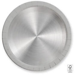 Javoli Ezüst Next Generation Silver papírtányér 8 db-os 23 cm FSC (PNN94786)