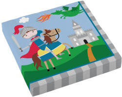 Javoli Lovag Protect szalvéta 20 db-os 33x33 cm (DPA9909866)