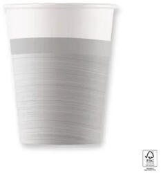 Javoli Ezüst Next Generation Silver papír pohár 8 db-os 200 ml FSC (PNN94787)