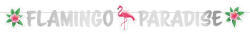 Javoli Flamingo Paradise papír felirat 135 cm (DPA9903332)