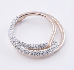 Javoli Victoria Rose gold színű fehér köves medál (VBNAP71600)
