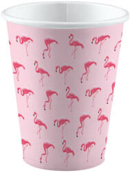 Javoli Flamingó Pink papír pohár 8 db-os 250 ml (DPA990332766)