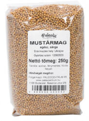 Paleolit Mustármag egész sárga 250g White mustard - Sinapis Alba (5999564040452)