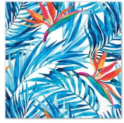 Javoli Virágos Tropical szalvéta 20 db-os 33x33 cm (PNN93118)