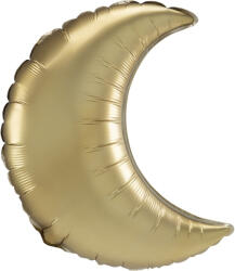 Gold Crescent, Arany szatén hold fólia lufi 89 cm (DPA4184099)