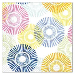 Színes Multicolor Urchins szalvéta 20 db-os 33x33 cm FSC (PNN95016)