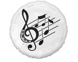  Music Notes, Zene fólia lufi 36 cm (MLG151268)