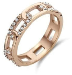 Javoli Victoria Rose gold színű fehér köves gyűrű (VBKCZ33354)