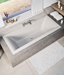 Niagara Wellness PETRA LUX Slim 170x80 egyenes kád, matt fehér WANW. SAD. 170.080. EDS (WANW.SAD.170.080.EDS)