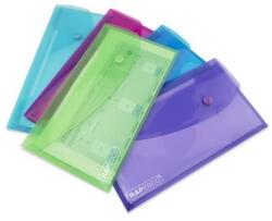 Rapesco Irattartó tasak, DL, patentos, RAPESCO "Eco", áttetsző vegyes színek (IR0690) - jatekotthon