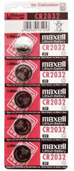 Maxell gomb (CR2032) Li elem 5db (téphető blister) (MAX131258) - shop